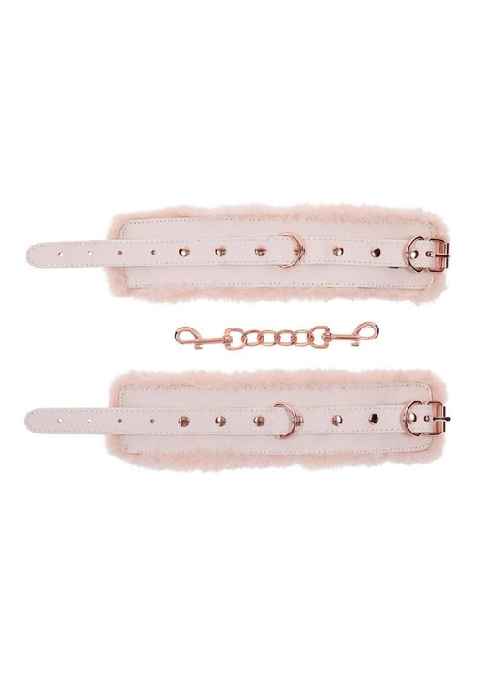 Sex and Mischief Fur Handcuffs