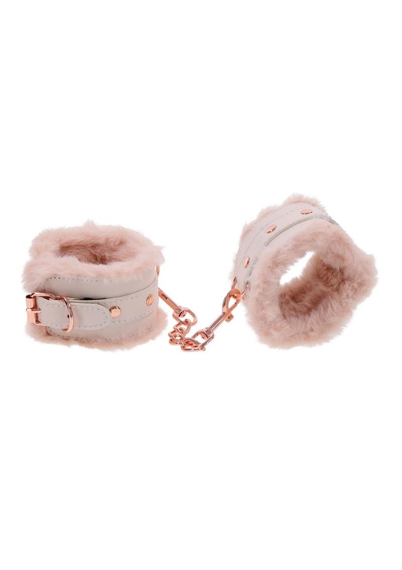 Sex and Mischief Fur Handcuffs