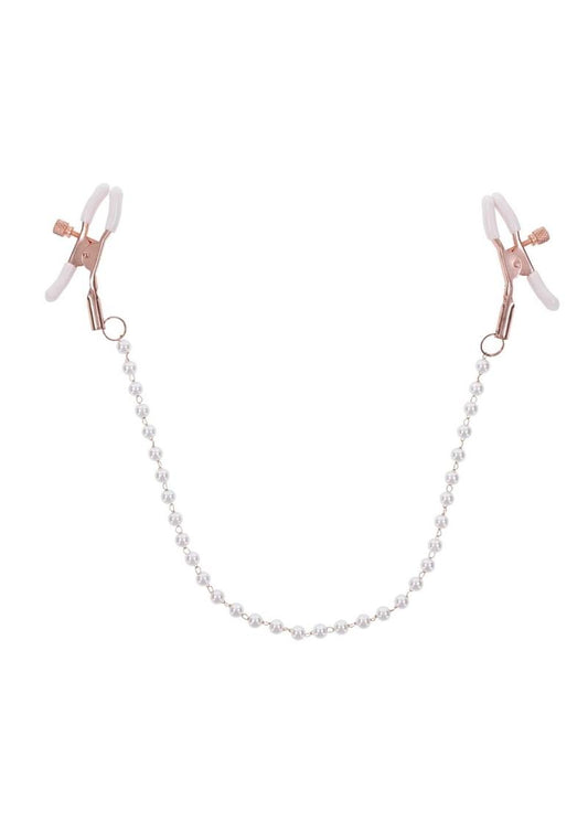 Sex and Mischief Pearl Nipple Clamps