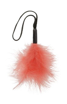 Peach Wrist Feather Tickler