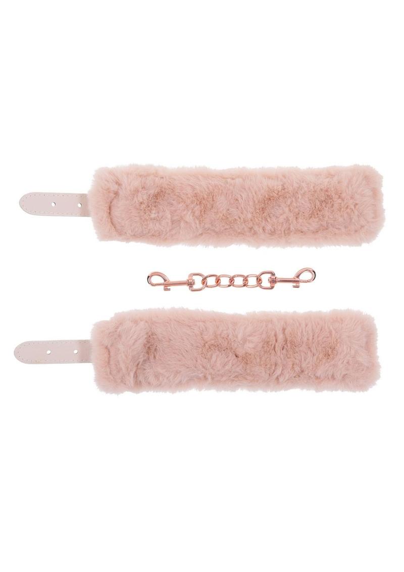 Sex and Mischief Fur Handcuffs
