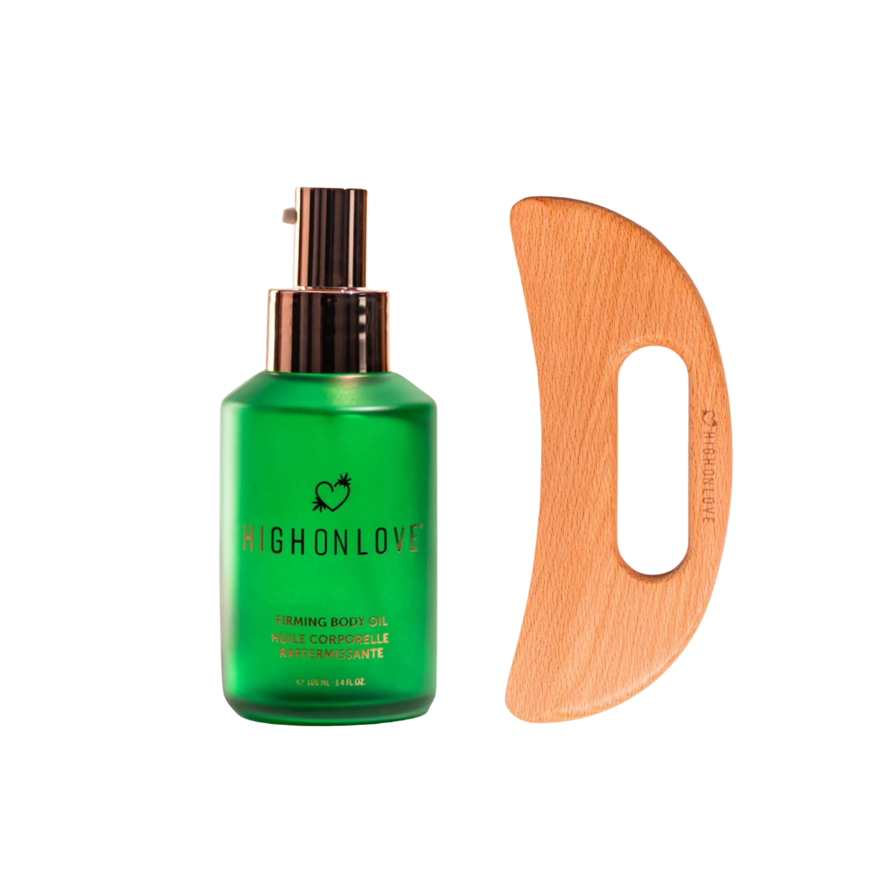 Firming Body Oil and Gua Sha Set