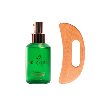 Firming Body Oil and Gua Sha Set