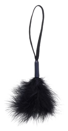 Black Wrist Feather Tickler
